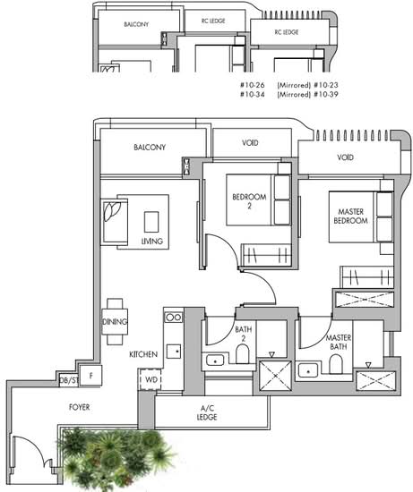 The Tre Ver - Floor Plan