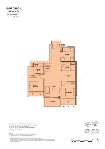 Penrose, 22 Sims Drive, Eunos / Geylang / Paya Lebar, 2 Bedrooms, 797 sqft, Condominium For Sale, by Jose Loh Zhenhao, 500091966 - 2D - PropertyGuru.com.sg