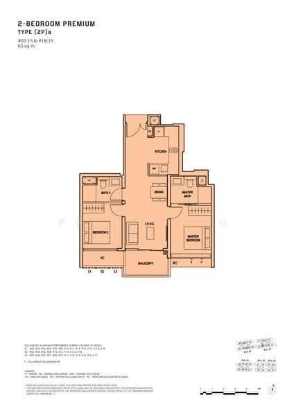 Penrose, 22 Sims Drive, Eunos / Geylang / Paya Lebar, 2 Bedrooms, 700 sqft, Condominium For Sale, by Goh Sing Yee, 500277069 - 2D - PropertyGuru.com.sg
