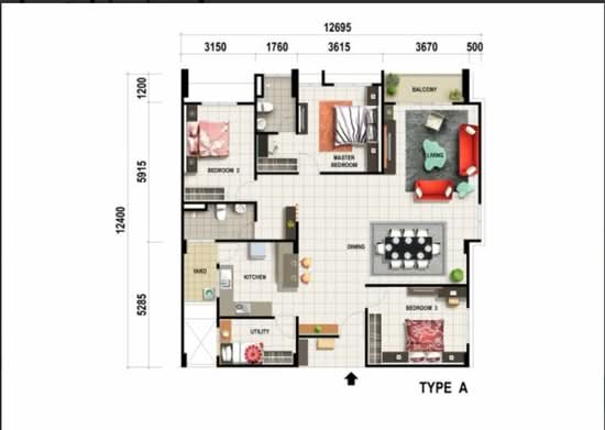 BM Residence - Floor Plan - iProperty.com.my