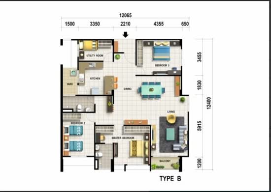 BM Residence - Floor Plan - iProperty.com.my