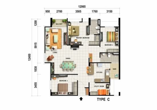 BM Residence - Floor Plan - iProperty.com.my