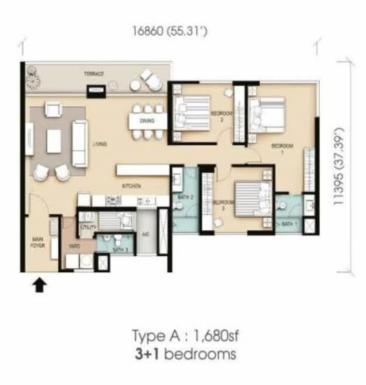 The Loft @ Southbay City - Floor Plan - iProperty.com.my