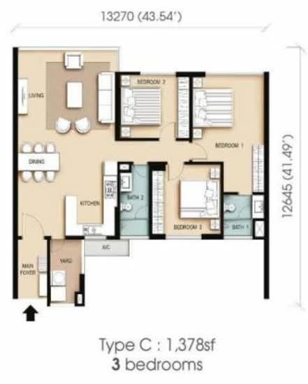 The Loft @ Southbay City - Floor Plan - iProperty.com.my