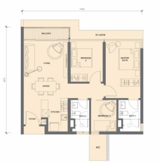 Grand Medini - Floor Plan - iProperty.com.my