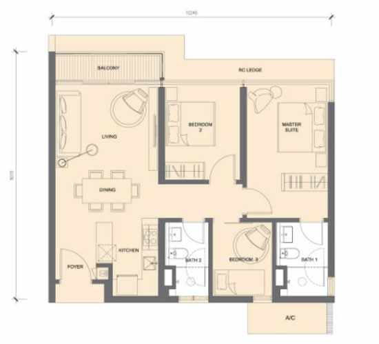 Grand Medini - Floor Plan - iProperty.com.my