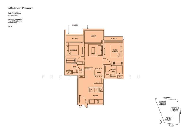 Pinetree Hill, 30 Pine Grove, Clementi Park / Upper Bukit Timah, 2 Bedrooms, 764 sqft, Condominium For Rent, by Quinie Ong, 500276349 - 2D - PropertyGuru.com.sg
