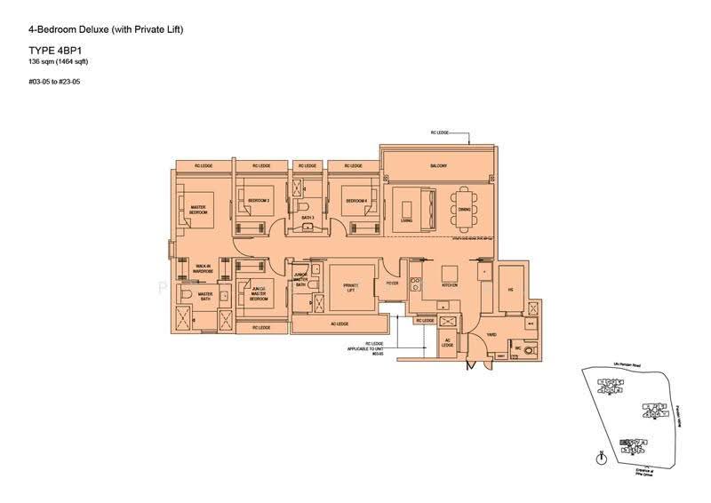 Pinetree Hill, 30 Pine Grove, Clementi Park / Upper Bukit Timah, 4 Bedrooms, 1,464 sqft, Condominium For Sale, by Linda Yang, 500144449 - 2D - PropertyGuru.com.sg