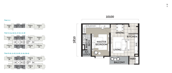 Verdi Eco-Dominiums - Floor Plan - iProperty.com.my