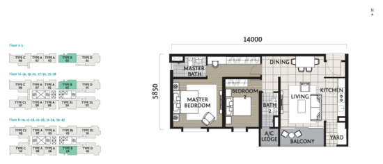 Verdi Eco-Dominiums - Floor Plan - iProperty.com.my