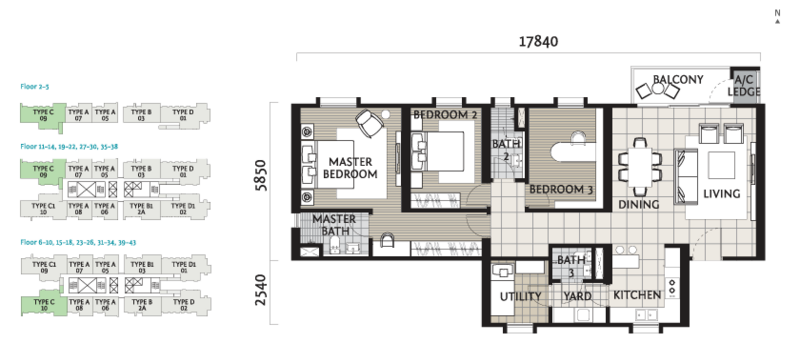 Kondominium untuk Disewa di Verdi Eco-Dominiums - Gaily Tay - Type C(Block A) - PropertyGuru.com.my