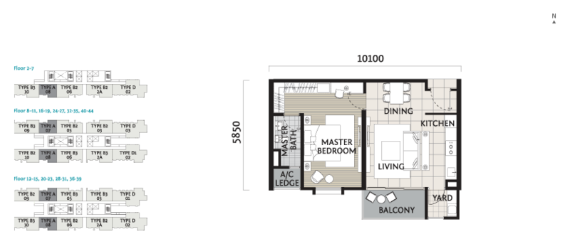Kondominium untuk Disewa di Verdi Eco-Dominiums - Gaily Tay - Type A (Block B) - PropertyGuru.com.my