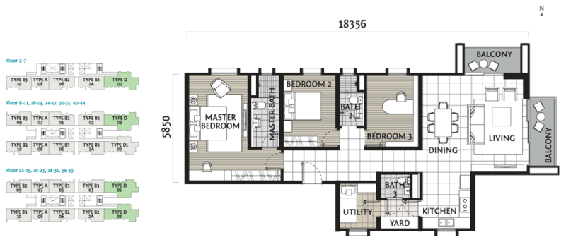 Condominium for Rent at Verdi Eco-Dominiums - Trevor Chai - Type C(Block B) - PropertyGuru.com.my