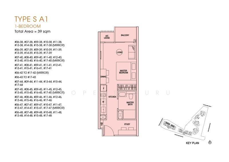 The Poiz Residences, 12 Meyappa Chettiar Road, Macpherson / Potong Pasir, Studio, 420 sqft, Condominium For Sale, by Ann Marie Ee, 500296588 - 2D - PropertyGuru.com.sg