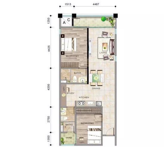 The Suite Starz - Floor Plan - iProperty.com.my