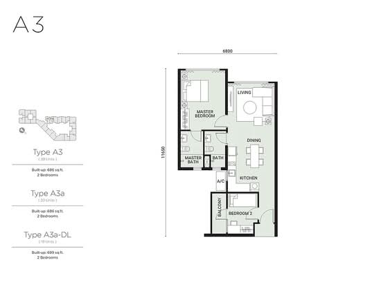 Parc 3 - Floor Plan - iProperty.com.my