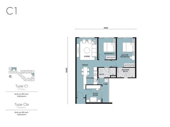 Parc 3 - Floor Plan - iProperty.com.my