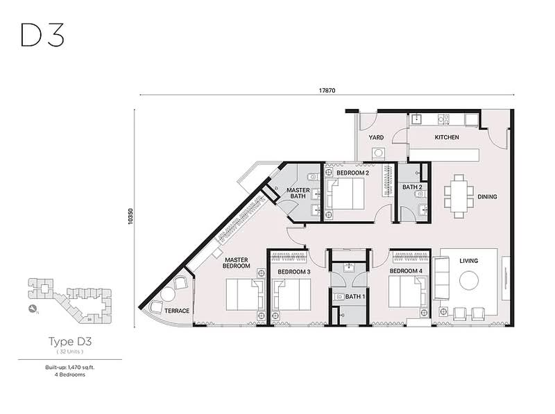 Service Residence for Sale at Parc 3 - Rashidah Juremi - PropertyGuru.com.my