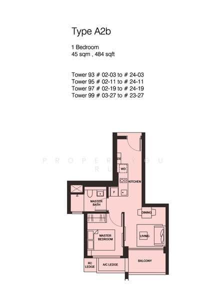 Principal Garden, 91 Prince Charles Crescent, Alexandra / Commonwealth, 1 Bedroom, 484 sqft, Condominium For Rent, by Jane Fong, 500284950 - 2D - PropertyGuru.com.sg