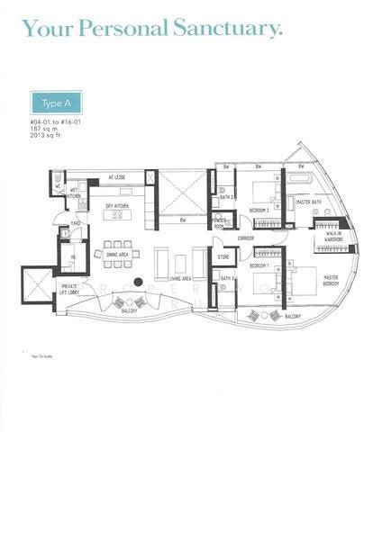The Promont, 63 Cairnhill Circle, Orchard / River Valley, 3 Bedrooms, 2,012 sqft, Condominium For Sale, by Daniel Low, 25568690 - 2D - PropertyGuru.com.sg