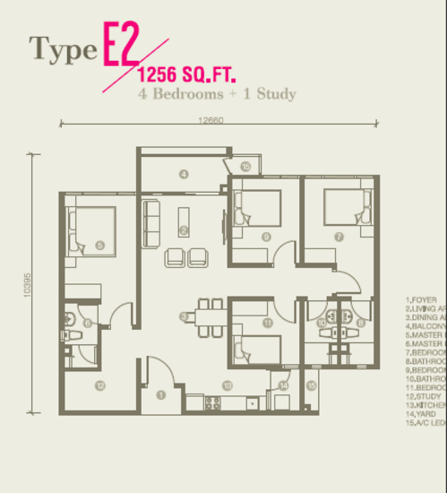 Petalz Residences - Floor Plan - iProperty.com.my