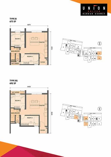 Union Suites - Floor Plan - iProperty.com.my
