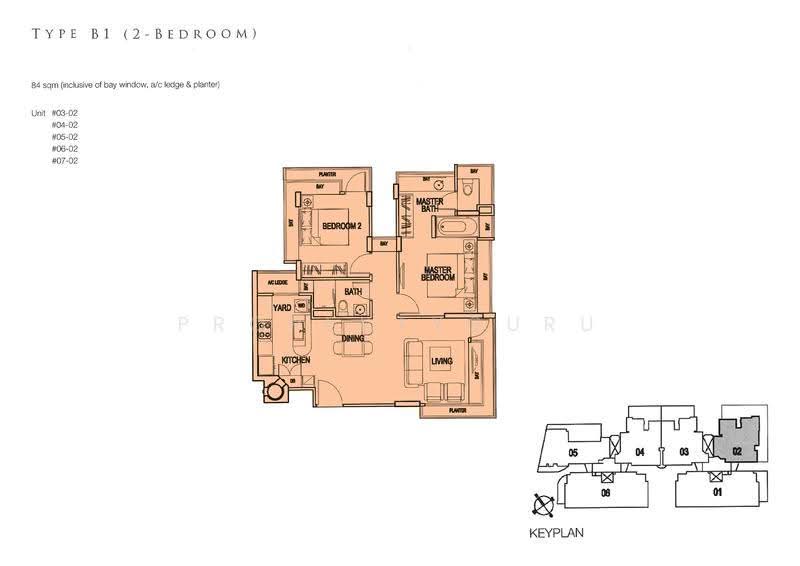 Parc Mackenzie, 68 Mackenzie Road, Orchard / River Valley, 2 Bedrooms, 904 sqft, Condominium For Sale, by Aloysius Ng, 60049251 - 2D - PropertyGuru.com.sg