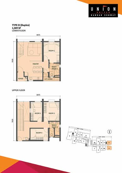 Union Suites - Floor Plan - iProperty.com.my