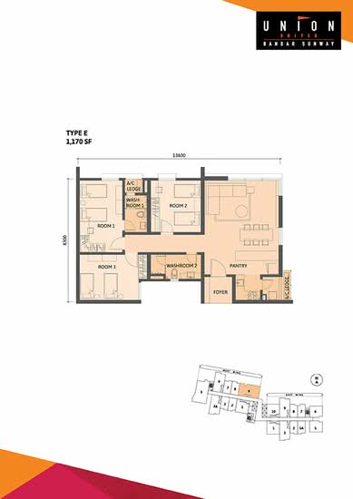 Union Suites - Floor Plan - iProperty.com.my