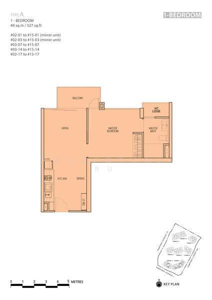 Q Bay Residences, 1 Tampines Street 86, Pasir Ris / Tampines, 1 Bedroom, 527 sqft, Condominium For Rent, by Albert New, 500291015 - 2D - PropertyGuru.com.sg