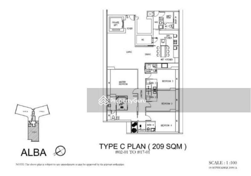 Type C Sample Floor Plan