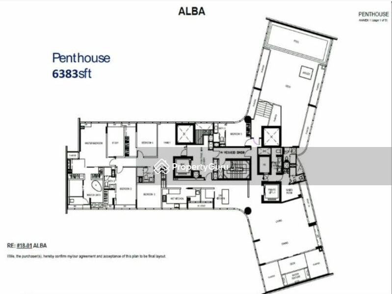Penthouse Sample Floor Plan