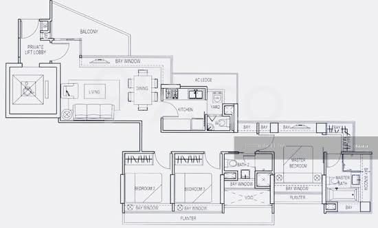 Iridium - Floor Plan