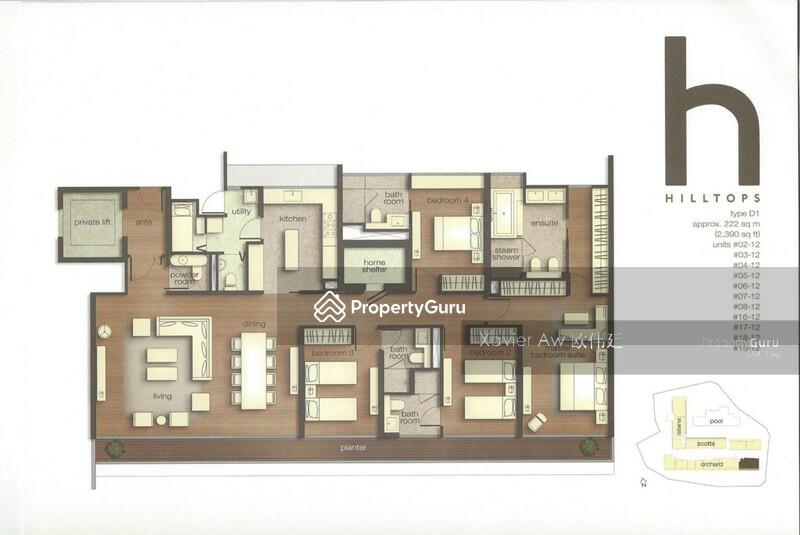 Sample floor plan