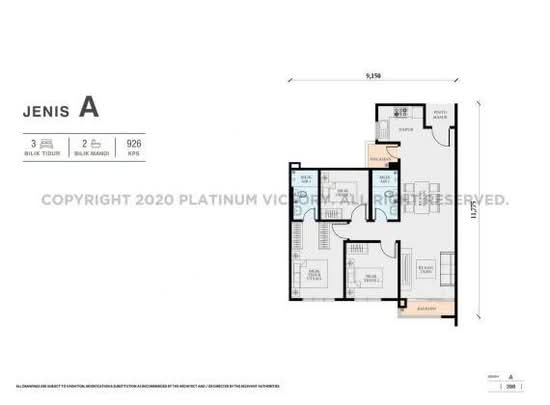 Vista Langkawi @ Residensi PV18 - Floor Plan - iProperty.com.my