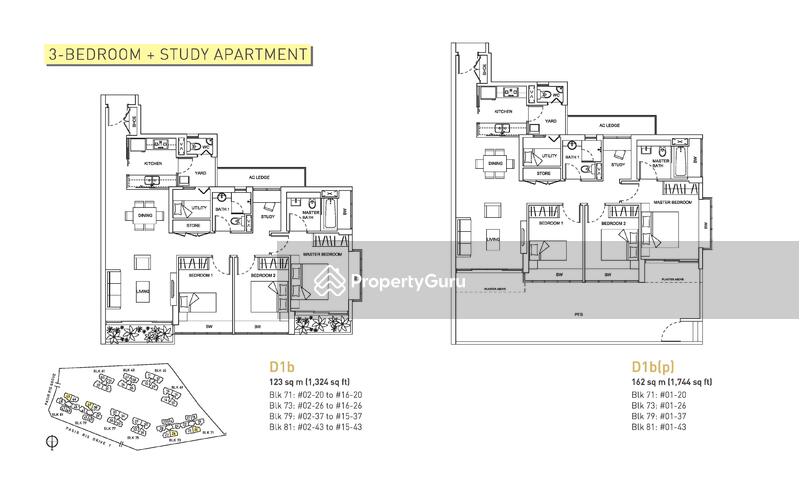 Livia 3 Bedroom + Study 