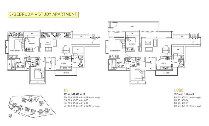 Livia 3 Bedroom + Study 