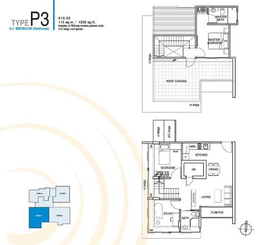 Cosmo - Floor Plan