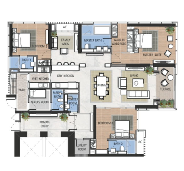 Kediaman Servis untuk Dijual di The Astaka @ 1 Bukit Senyum - Chris Liew - PropertyGuru.com.my