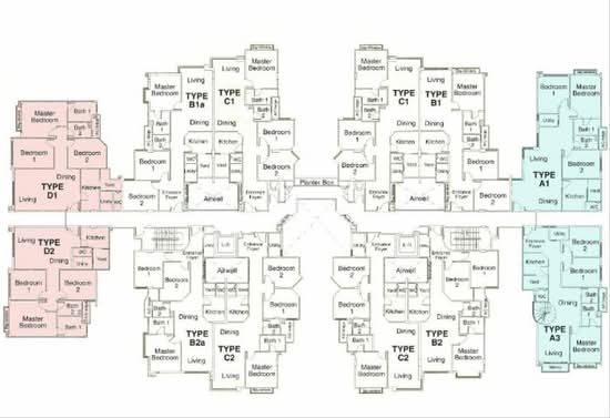 Casa Rosa - Floor Plan