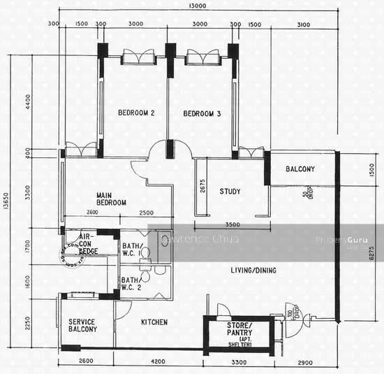 St Michael Regency - Floor Plan