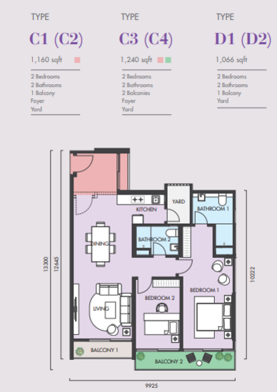 EkoCheras Service Residences - Floor Plan - iProperty.com.my