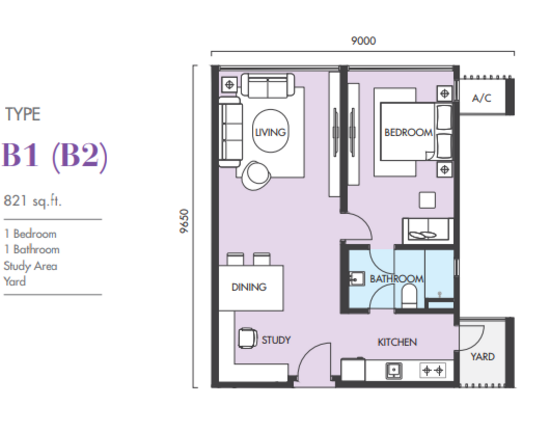 EkoCheras Service Residences - Floor Plan - iProperty.com.my