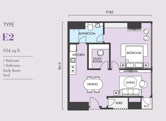 EkoCheras Service Residences - Floor Plan - iProperty.com.my