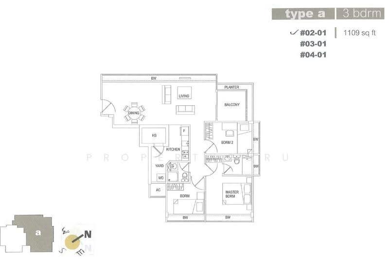 Residences @ Jansen, 29 Jansen Road, Hougang / Punggol / Sengkang, 3 Bedrooms, 1,216 sqft, Condominium For Sale, by Paul Seow 蕭添全, 500226321 - 2D - PropertyGuru.com.sg