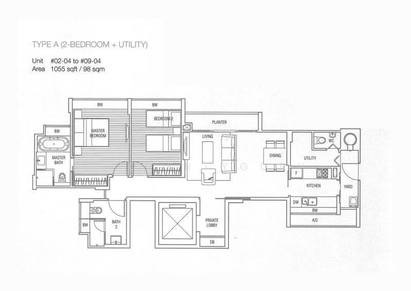 Residences @ Killiney, 147 Killiney Road, Orchard / River Valley, 2 Bedrooms, 1,055 sqft, Condominium For Rent, by Cecilia Joanita, 18893995 - 2D - PropertyGuru.com.sg