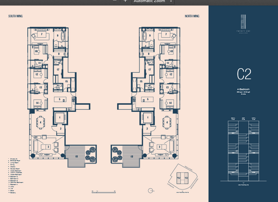 TwentyOne Angullia Park - Floor Plan
