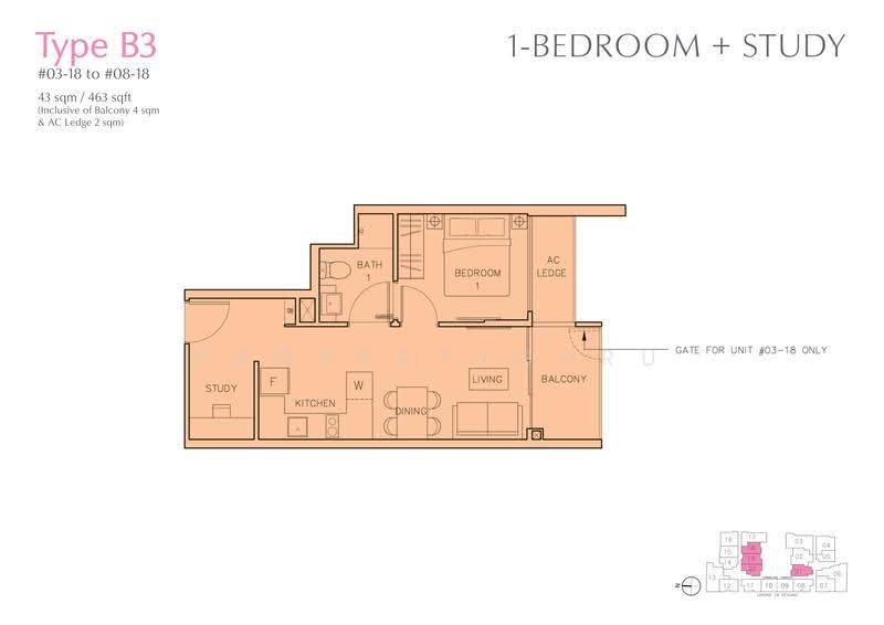 Rezi 24, 39 Lorong 24 Geylang, Eunos / Geylang / Paya Lebar, 1 Bedroom, 463 sqft, Apartment For Rent, by Chloe Chang, 25561379 - 2D - PropertyGuru.com.sg
