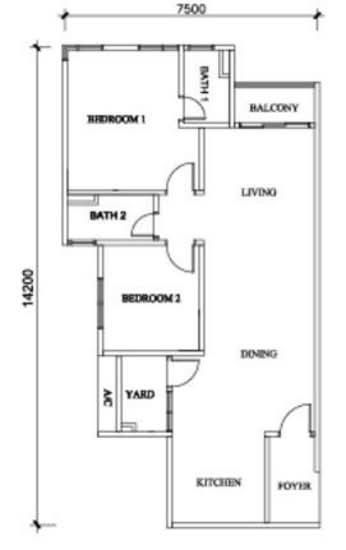 Sky Habitat - Floor Plan - iProperty.com.my