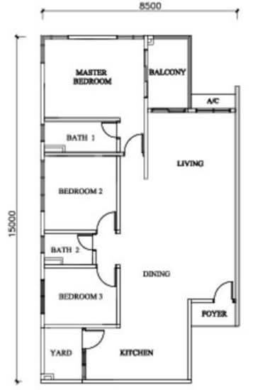 Sky Habitat - Floor Plan - iProperty.com.my